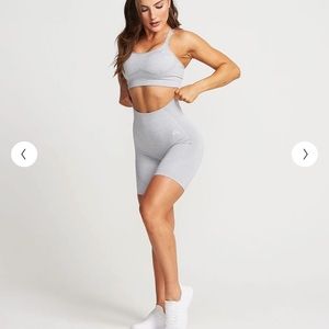 Oner Active classic seamless grey cycling shorts